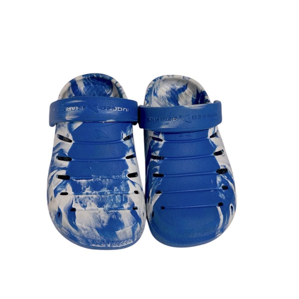 Rugged Shark Toddler Boys Eva Clogs EUC